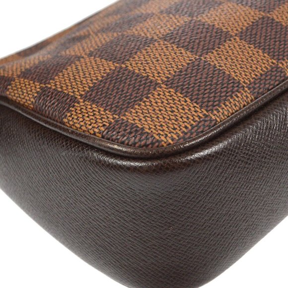 Louis Vuitton Trousse Makeup Handbag Pouch Damier Brown - Picture 7 of 10